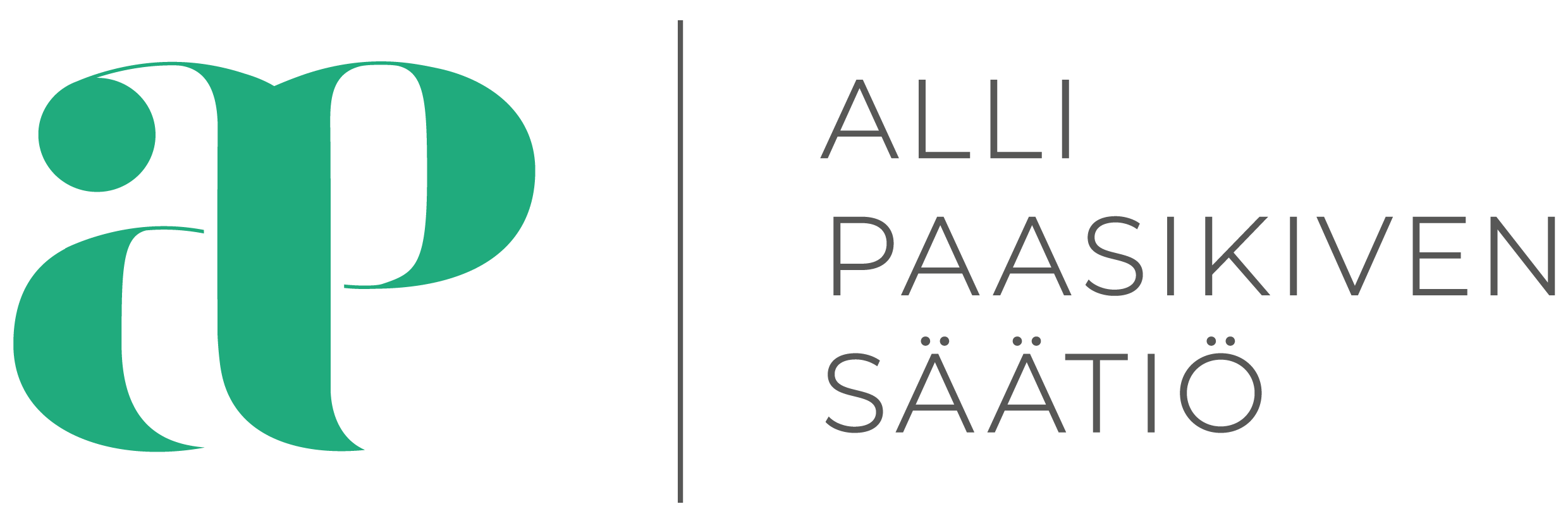 Alli Paasikiven säätiön logo.